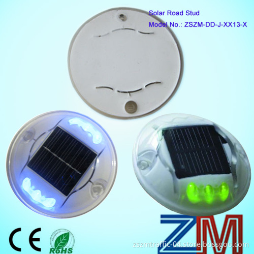 LED Round Shaped Two Sides Flashing Solar LED Road Stud / Road Markings